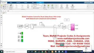 Model Predictive Control for Shunt Active Power Filter Under Both Balanced and Unbalanced Grid