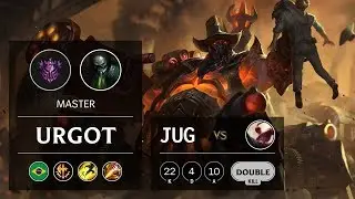 Urgot Jungle vs Lee Sin - BR Master Patch 9.22
