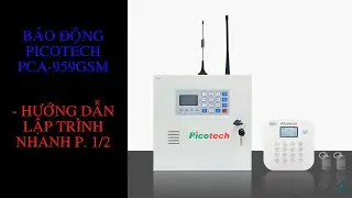 Báo Động Picotech PCA-959GSM - Hướng Dẫn Lập Trình Nhanh Phần 1/2