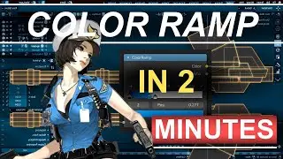 Blender 2.8 : Color Ramp Explained (In 2 Minutes!!!)