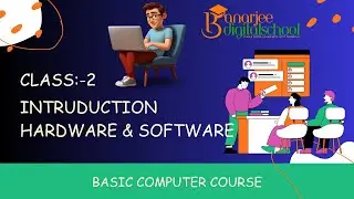 Class-2 Introduction to Hardware & Software/হার্ডওয়্যার এবং সফটওয়্যার ভূমিকা।