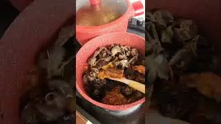 green vegetable with cocoyams #cameroonianrecipe #snails #nyamangoro #grilledmeat #africancuisine