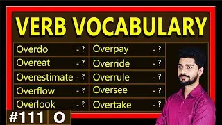 10 Verbs with Hindi Meaning & Pronunciation | Page 111 | O Words | English Vocabulary