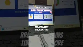 RRB Clerk mains #shorts #study #rrbclerk #rrbclerkmains #rrbpo #rrb #sbipo #ibpspo #ibps #yt #viral