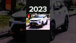 🚙 Эволюция Toyota Fortuner (2009~2025) | Каждое поколение #shorts