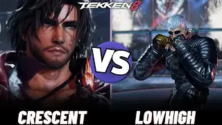 Tekken 8 - LowHigh (Bryan) VS Crescent (Clive) Quick Match