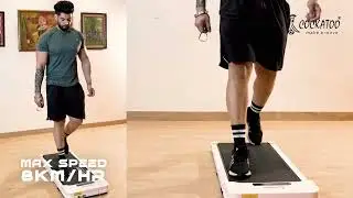 Cockatoo Smartpad 3.0 | Compact Home Walkpad with 3HP Peak Motor & Magnetic Remote Control