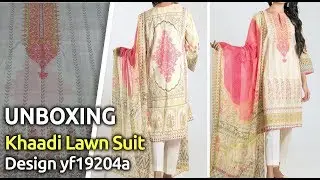 New KHAADI Designer Lawn Suit 2019 | Unbox | Latest Pakistani Dress Design yf19204a uploaded