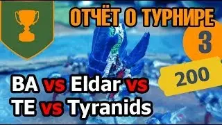 Отчёт о турнире 