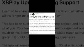 XBPlay ending support on Steam Deck
