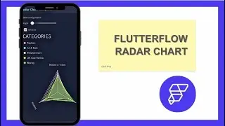 Create Radar chart using FL Chart on Flutterflow | custom widget