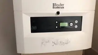 How To Reset Flashing Code Error 4A /7C on Combi Boiler - Boulter Buderus Boiler