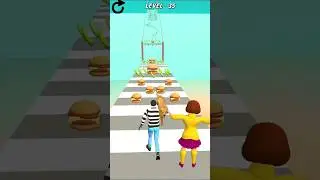 Girl Run 3D #35 - Catch the Thief #shorts #funny