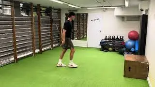 Single leg hop to jump - plyo