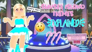 😲 SUNSET ISLAND THEMES EXPLAINED! | Royale High 🏰