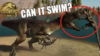 JWE3 Fights: Can Velociraptors Swim in Deep Water? (Allosaurus vs. Velociraptor)