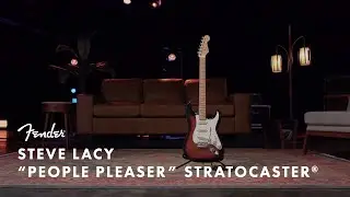 Знакомство со Stratocaster Стива Лейси &laquo;People Pleaser&raquo; | Серия Artist Signature | Fender