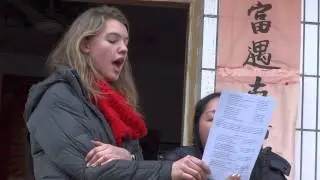 Americans and Tujia Chinese Singing Amazing Grace Together