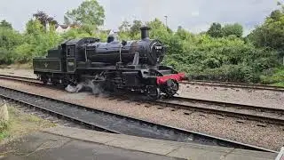 BR Standard Class 2 No. 78019 Running Round Her Train at Leicester North Station