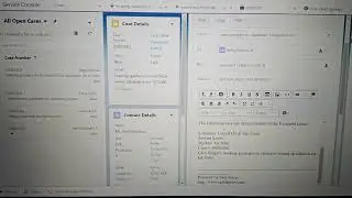 Use All the Service Console Productivity Tools Together #salesforce