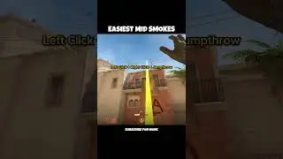 Easiest Mid Smokes on Mirage CS2