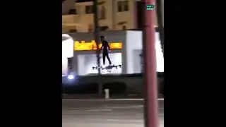 Dude on a Human Flying Drone is living the future.
