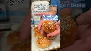Для чизбургеров высшего уровня нужна отличная булочка #выпечканазакваске #булочкидлягамбургеров #...