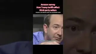 Amazon survey How Trump tariffs affect third party sellers