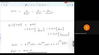 Signals and Systems live session 21