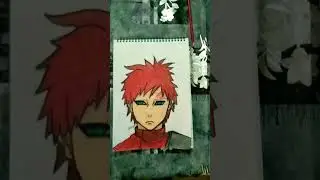 Drawing Gaara  #drawing #trending #viralshorts #shorts