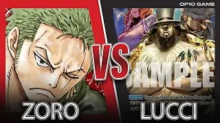 [OP10] Zoro vs Lucci Play Testing One Piece TCG Game 2
