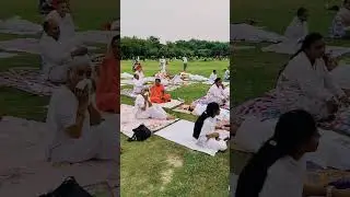 Celebrating International Yoga Day of 2k25🎊 | #bk #yoga #2k25