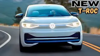 2026 Volkswagen T-Roc Hybrid First Look - Stunning Design, Surprising Performance!