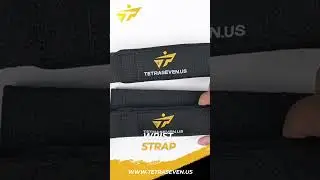 TetraSeven Wrist Straps 🏋️&zwj;♂️ Built for Better Grip & Control #weightliftinggear #strengthtraining