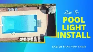 How to install a Swimming Pool Light Bulb.