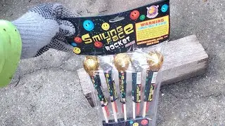 Smiling Face Rockets by Firehawk Fireworks
