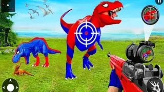 Real Animal Hunter Animal Sniper Shooting Games 2022 - Best Dinosaur Games - Android Gameplay