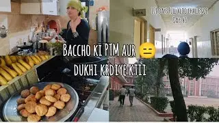 PTM RESULT AUR!😑 Full Vlog | Bccho ka result aagya #108dayschallenge #day40@manoopkiduniya