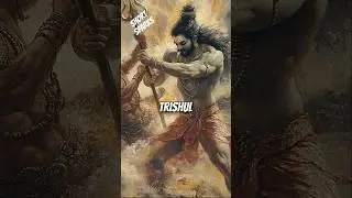 🤔 Who created Shiva's Trishul (Trident)? #shiv #amazingfacts