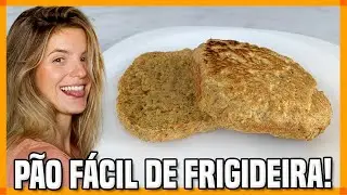 P&Atilde;O DE FRIGIDEIRA COM 4 INGREDIENTES DA THAISA LEAL | Pronto em 5 Minutos!