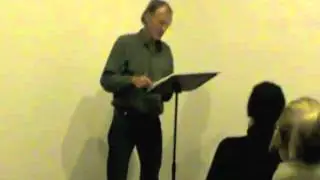 Stephen Ratcliffe Reading at Counterpath, Part 4