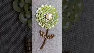sequence flower hand embroidery #embroidery #handwork