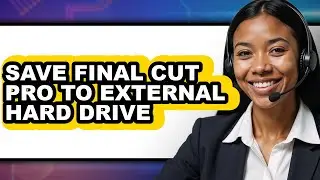 How to Save Final Cut Pro to External Hard Drive - Easy Guide