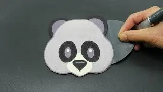 Panda Emoji Pancake