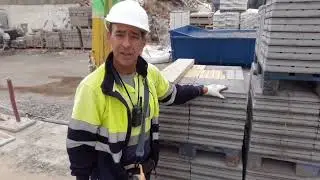 Consejo para separar palets europeos pegados.