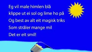 Male himlen bl&aring;