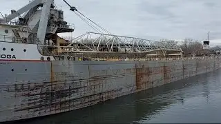 CUYAHOGA ship | Bulk Carrier | self unloader | Shipspotting Canada