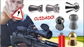 😲PCP Artemis T-Rex Bullpup 5.5 com melhores Chumbinhos de expans&atilde;o
