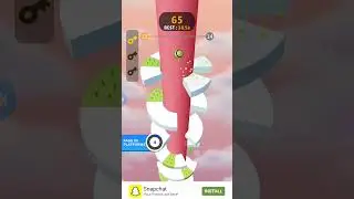 игра helix jump Gameplay Voodoo Game Dev #voodoo #helixjump
