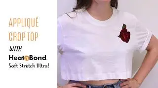 HeatnBond Soft Stretch Ultra No-Sew Appliqu&eacute; Crop Top